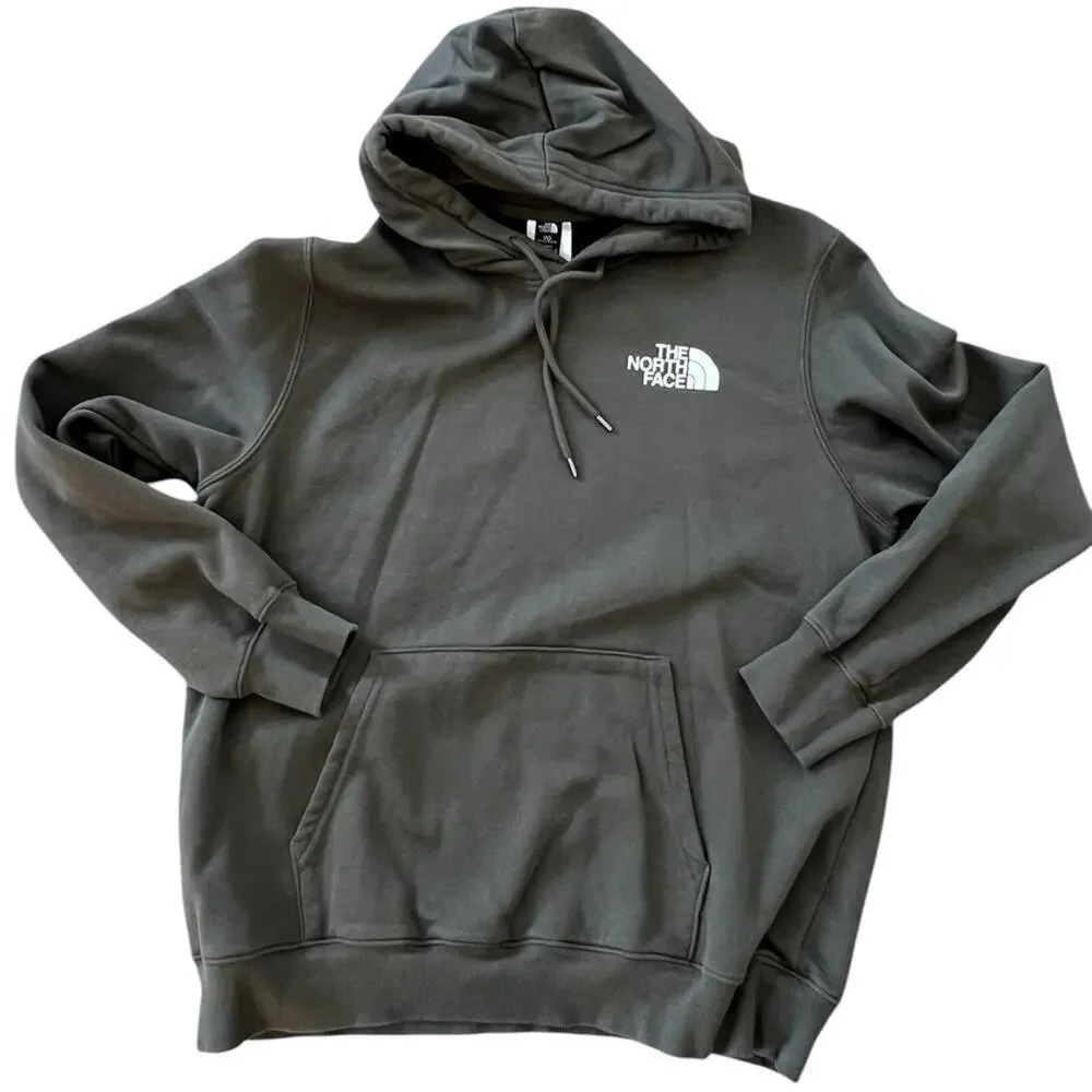THE NORTH FACE pull over style, olive green, men’s hoodie size XL,